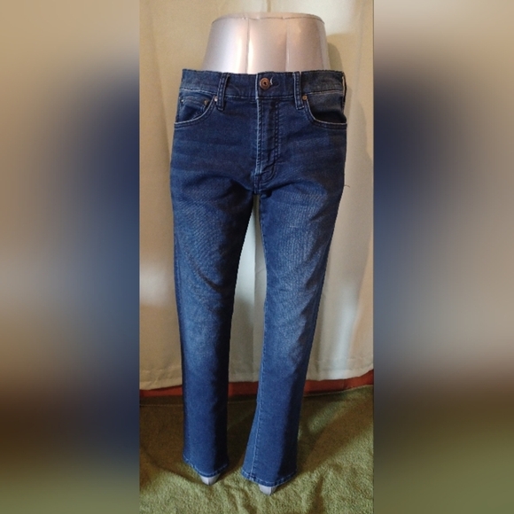 A Joseph Abboud Extreme Slim Fit Denim Jeans - Picture 3 of 13